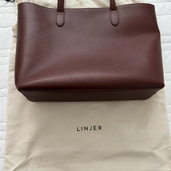 Brown Leather Tote Bag - Picture 2 of 4